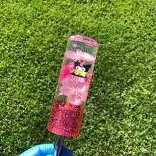 Mrgrip 4.5 Inch Resin Flower Shift Knob 12mmx1.25 Pink Blossom Jdm Japan Hotrod