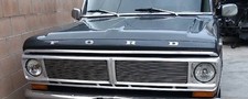 1970 Ford Truck Pickup F100 F250 F350 Custom Billet Aluminum Grille Inserts Kit