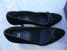 Stuart Weitzman womens high heel pumps in bla...