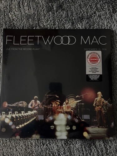 Fleetwood Mac - Live At The Record Plant 2LP NEW SYEOR 2025 RED VINYL Sealed