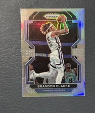 2021-22 Panini Prizm Brandon Clarke Silver Prizm #77