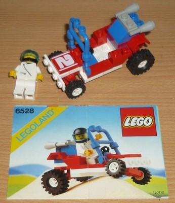 Lego City 6528 Rallywagen Nr. 2 v. 1989 + OBA
