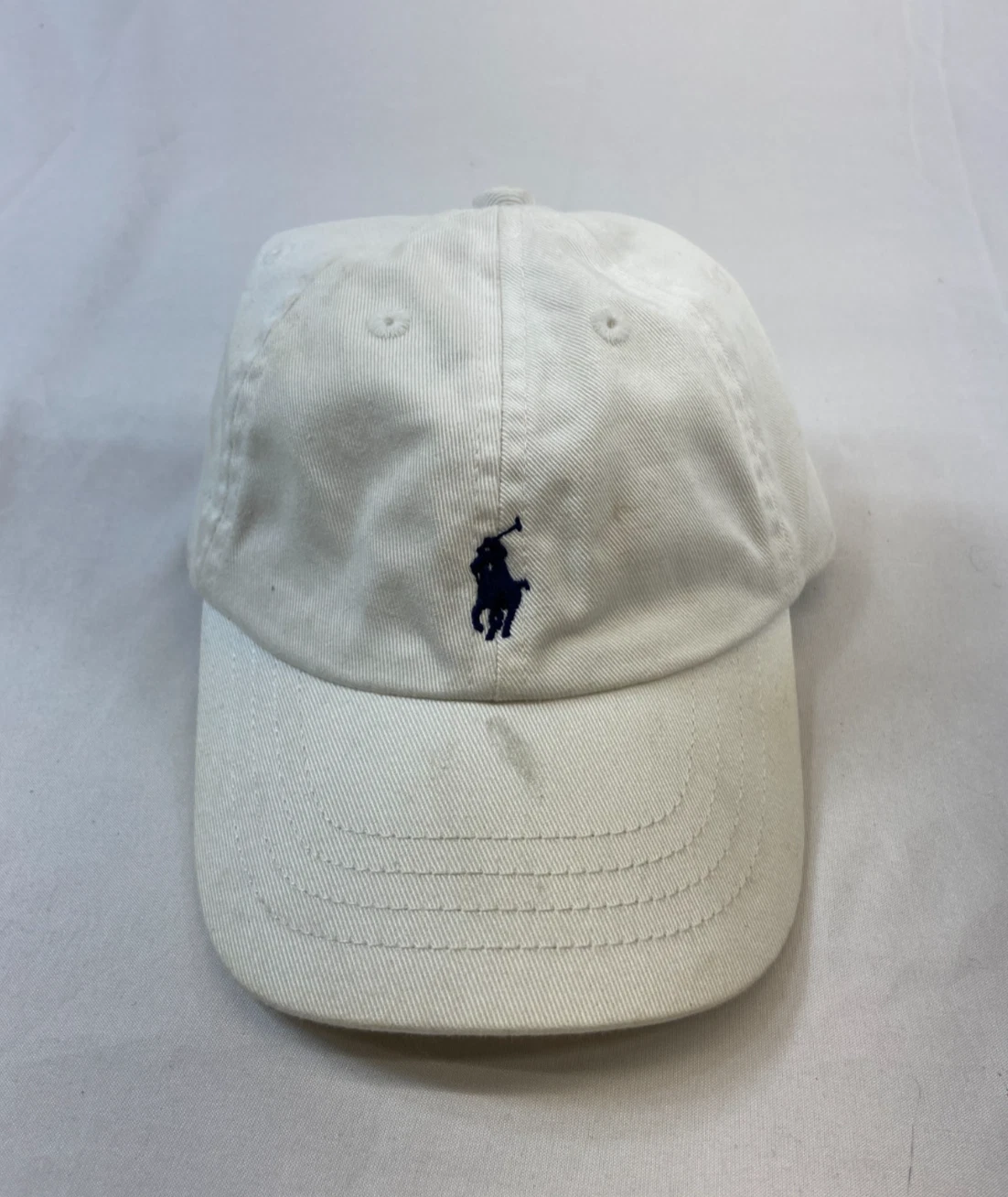 Toddler Ralph Lauren Polo Baseball Cap Elastic Back Hat 12m-24m Outdoor Canvas