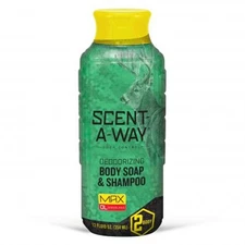 Hunter's Specialties Scent-A-Way Max Liquid Body  Green Soap and Shampoo - 12