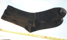 New Galiva Men's Cotton/Polyester Fine Fashion Dress Extra Soft Socks 1 Pr Blk M