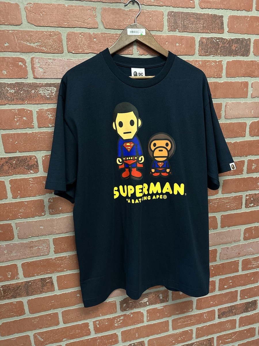 A 正規品　BATHING APE レディース　S スーパーマン A BATHING APE（アベイシングエイプ）の「BAPE X DC SUPERMAN