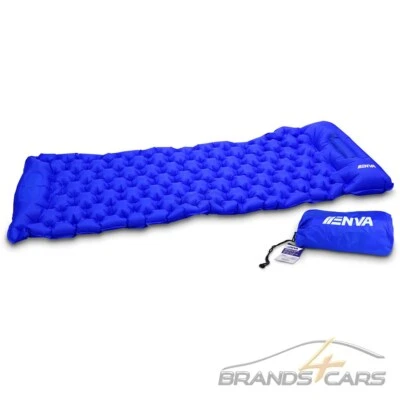 ENVA AUFBLASBARE LUFTMATRATZE mit Fußpumpe CAMPING ISOMATTE 190x63x14cm LUFTBETT