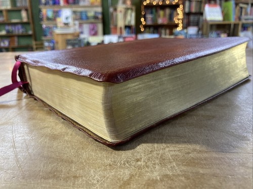 Rare! Nelson 1990 The Wesley Bible NKJV A Personal Study Bible Genuine Leather - Picture 4 of 15