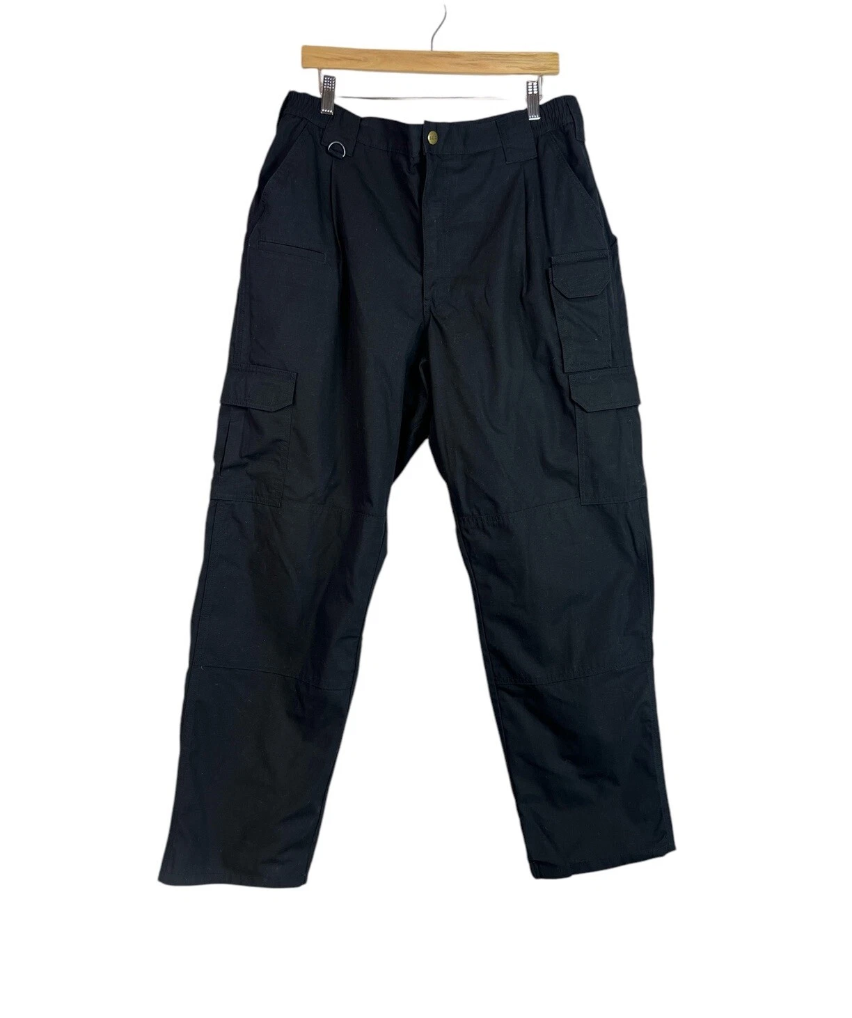 5.11 Tactical Pants Men Hike Camp Fish Outdoor Black Grunge Size 38 X 32