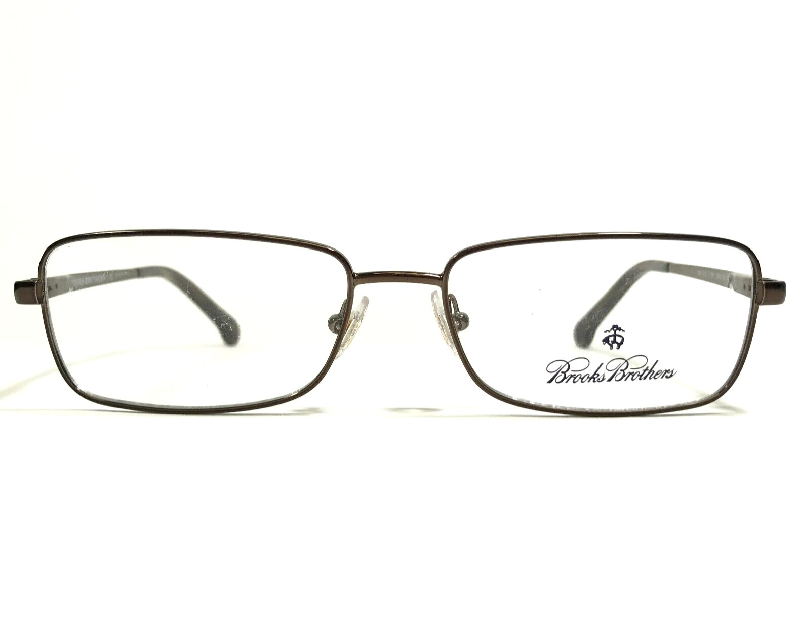 Brooks Brothers Eyeglasses Frames BB1012 1161 Brown Rectangular 54-16-145