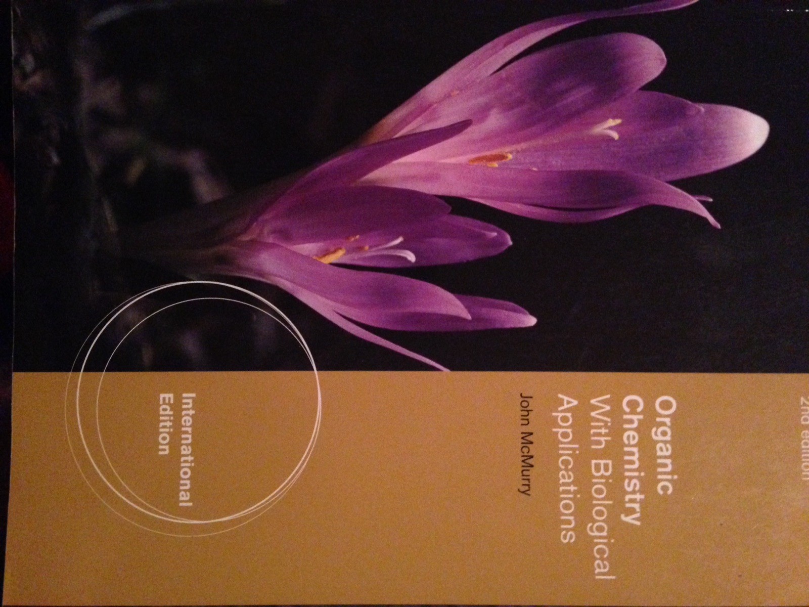 Organic Chemistry: With Biological Applications, International Edition by  John McMurry (Paperback, 2010) | eBay