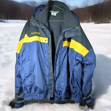 Vintage Columbia Bugaboo Jacket Size XL Ski Coat Jacket w/ Zip Out Fleece Liner