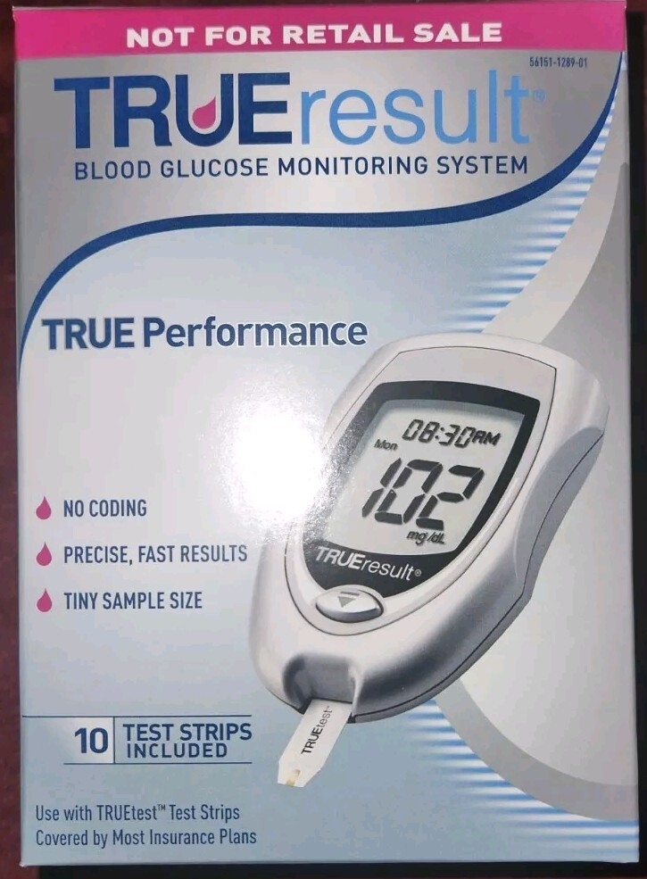 【あ】TRUE計30ml True Result Glucose Meter, Unopened | eBay