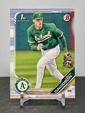 Logan Davidson 2019 1st Bowman Draft #BD-10 Oakland Athletics