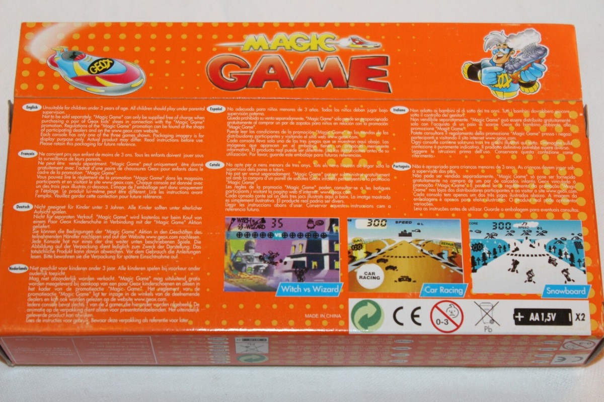CONSOLE MAGIC GAME Geox Respira - Officiel - Complet EUR 15,00 - FR