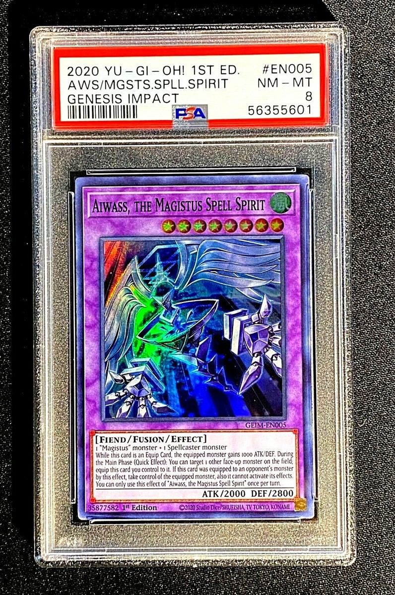 PSA 8 1st Ed AIWASS THE MAGISTUS SPELL SPIRIT GENESIS IMPACT GEIM