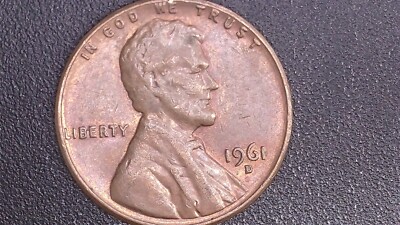 1961 d Lincoln Penny Errors #0027  DDR is very clear. See Pictures and read spec