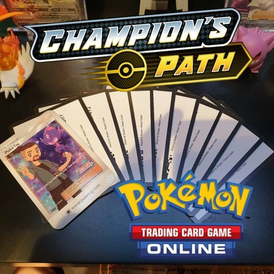 10x Champion's Path PTCGO Pokemon TCG Code Karten (Quick Digital Delivery)