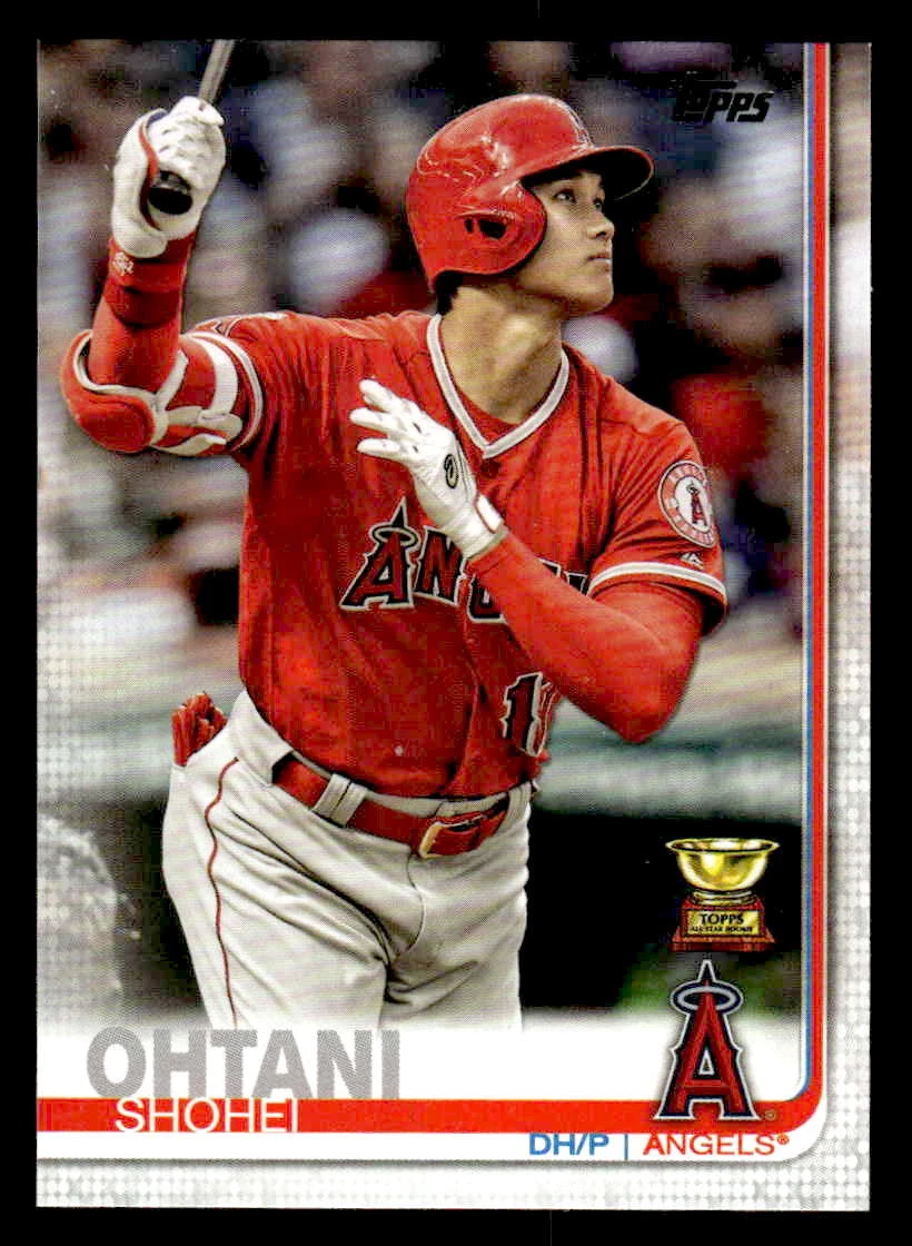 Shohei Ohtani trading card