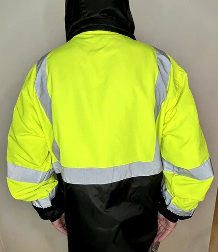 Class 3 Type R XL Safety Jacket Reflective Reverse Tenacious Ergodyne Work Gear image 6