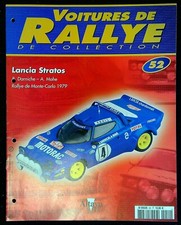 Fascicule Voitures de Rallye de collection N°52 Lancia Stratos