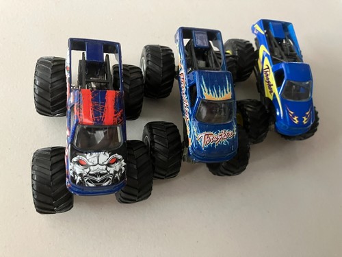 Monster Jam 1:64 Thrasher Trucks Lot - Picture 2 of 4