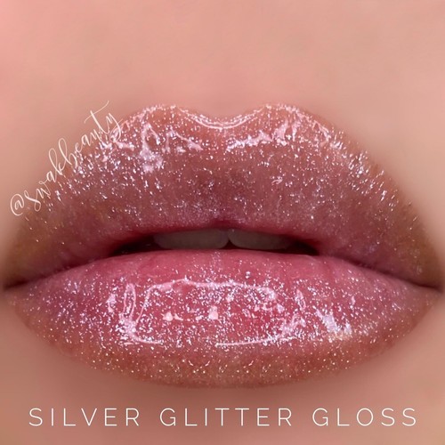 LipSense SILVER GLITTER Gloss New & Sealed Full Size Lip Gloss By SeneGence - Picture 3 of 7