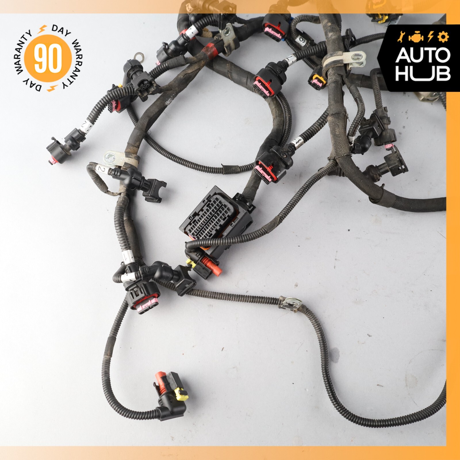 09-19 Maserati Quattroporte 4.7L Fuel Injector Injection Wiring Harness OEM 68k