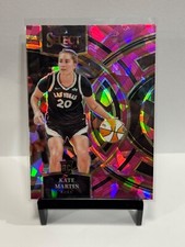 2024 Panini Select WNBA - Premier Level Pink Ice Prizm #144 Kate Martin (RC)