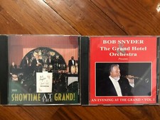 Bob Snyder 2 CD Lot Showtime at the Grand / An Evening at the Grand Vol 1
