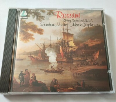 Rossini:Str Sons 1,3,4,5, London Musici,Stephenson CD Conifer CDCF 181