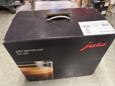 NEW JURA E6 Fully Automatic Espresso Coffee Machine Touchscreen Piano White NAC