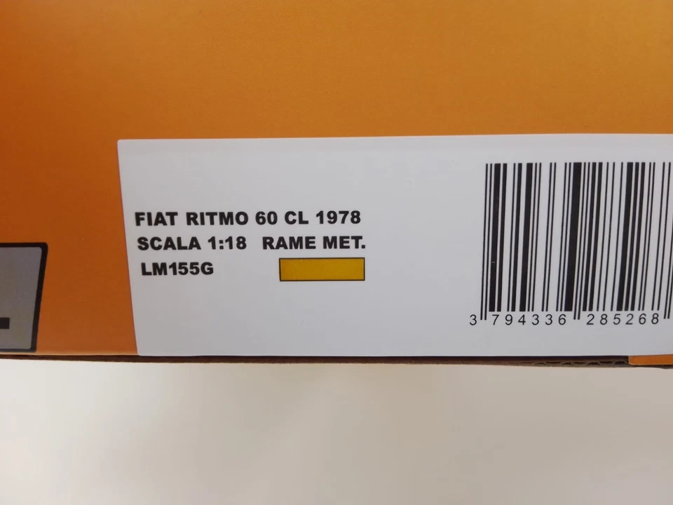 Laudoracing Fiat Ritmo 60 CL rame met. 1978 1/18 LM155G - Immagine 3 di 3