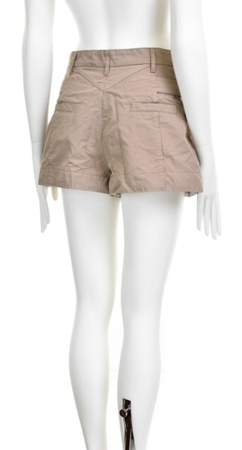 Mini Pantalones Cortos de Verano LOUIS VUITTON Vintage Para Mujer Algodón Bermudas LV Beige Talla 34 - Imagen 5 de 13
