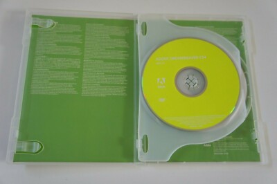 Adobe Dreamweaver CS4 with serial number, Mac OS disk plus