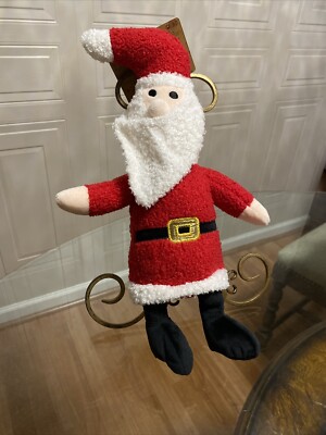 Giftable Christmas ~ Santa Claus ~ 16” Squeaky/Crinkle Dog Toy | eBay