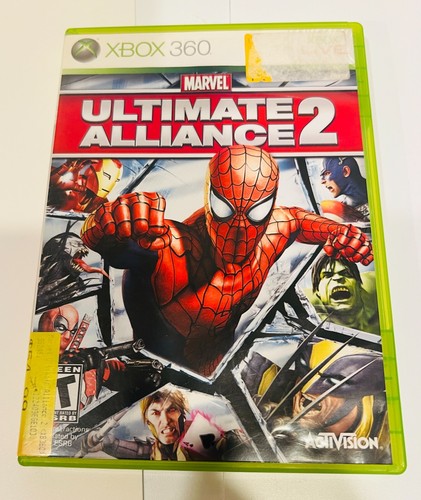 X-BOX 360 MARVEL ULTIMATE ALLIANCE 2 WITH MANUAL CIB 2009 TESTED WORKING - Picture 2 of 4