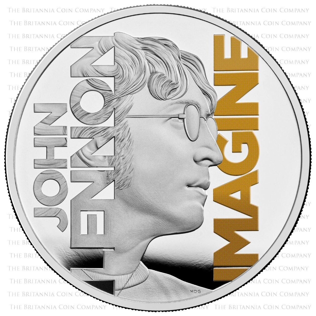 John Lennon 2023 UK Silver Proof Coin