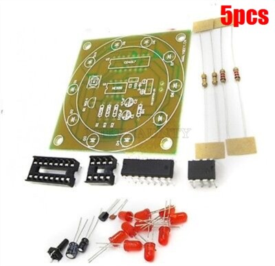 5Pcs Electronic Lucky Rotary Suite Kits Production Parts/Components Ic New so