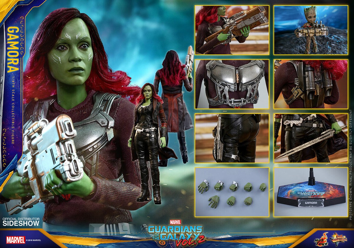 HOT TOYS 1/6 GUARDIANS OF THE GALAXY VOL.2 MMS483 GAMORA MOVIE