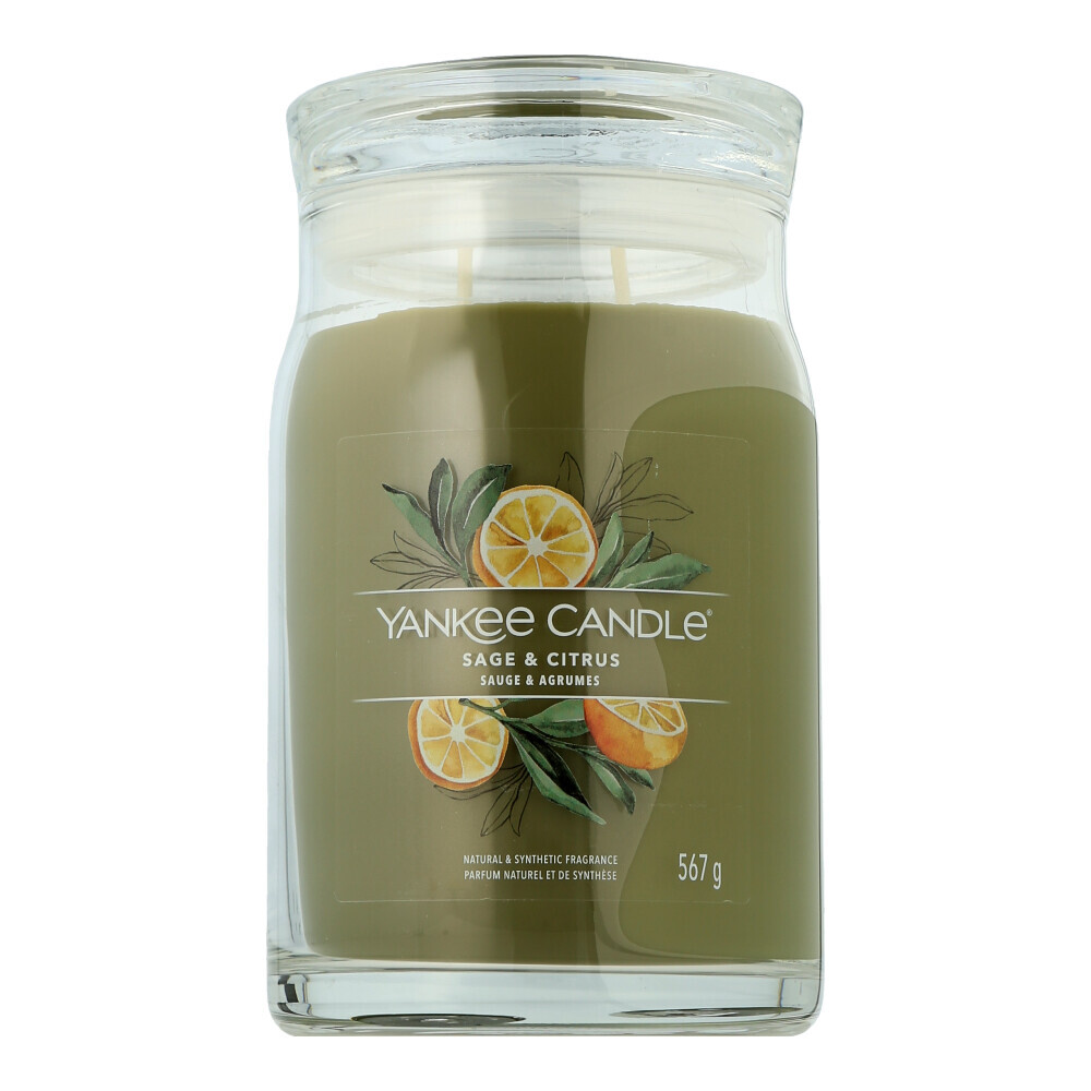 Фирменная свеча Yankee Candle - Шалфей и цитрусовые, 567 г