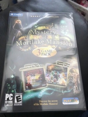Mystery Of Mortlake Mansion PC CD-ROM 3 Game Pack New!!!