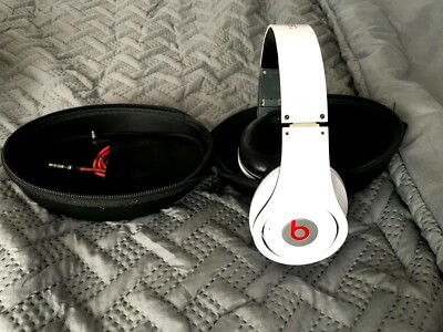 Beats by Dr. Dre Studio Wired Headband Headphones - White | eBay