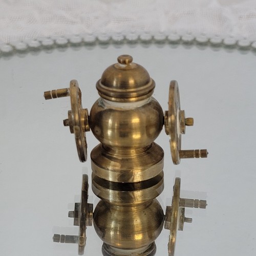Vintage Brass Miniatures Doll House Lot of 7 Made in Holland - Afbeelding 8 van 17