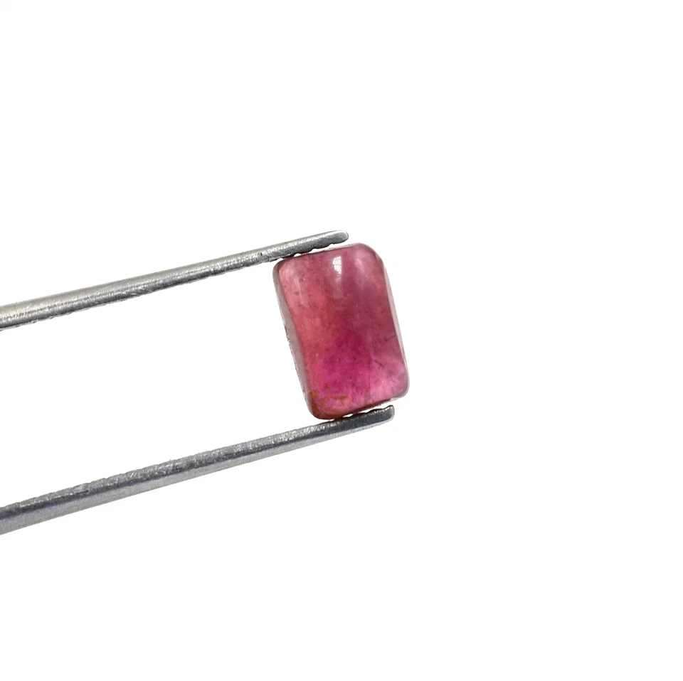 Natural Pink Tourmaline Cabochon 4X5 to 6X8mm Fancy Mix Shape Plain Smooth Stone - Image 4 of 4