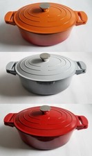 32x25 cm Bräter Oval  mit Deckel King  Aluguss Antihaft-Keramikbeschichtung