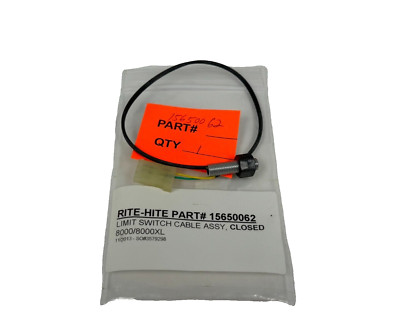 NEW RITE-HITE 15650062 LIMIT SWITCH CABLE ASSY CLOSED 8000/8000XL