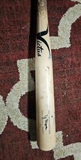 Yaikel Mijares Game Used Cracked Victus Bat CLE.Guardians 