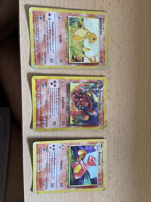 reptincel 24/102 Edition 1 Obscur 32/82 und Salameche 46/102