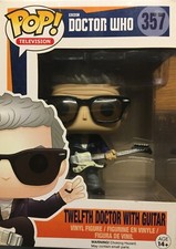 Funko Pop Television Dr. Who Twelfth Doctor With Guitar #357 Vinyl Figurine 